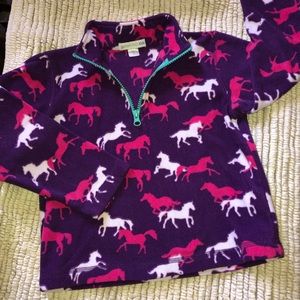 Garnet Hill Shirts & Tops - Garnet Hill Kids-Girls Fleece size S Garnet Hill Shirts & Tops - Garnet Hill Kids-Girls Fleece size S